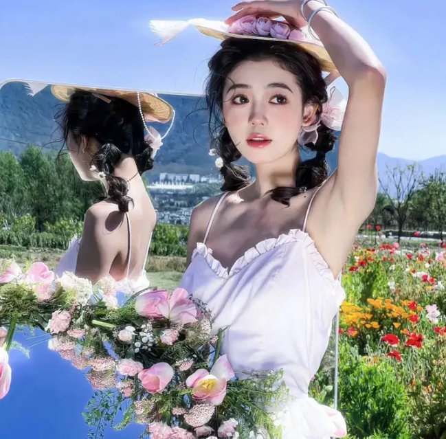 远山含黛,挽月无情